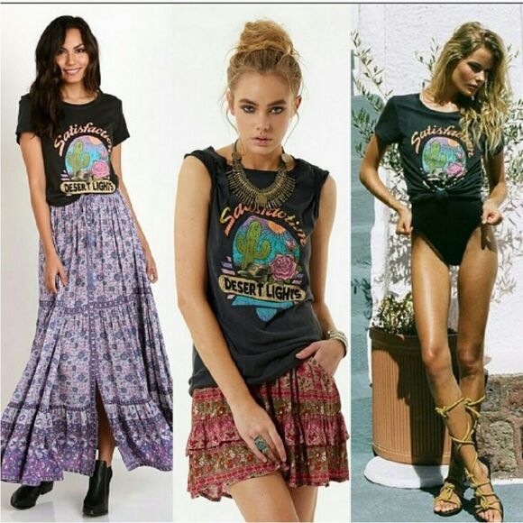 Spell Desert Lights Graphic Tee - Black - Picture 2 of 5